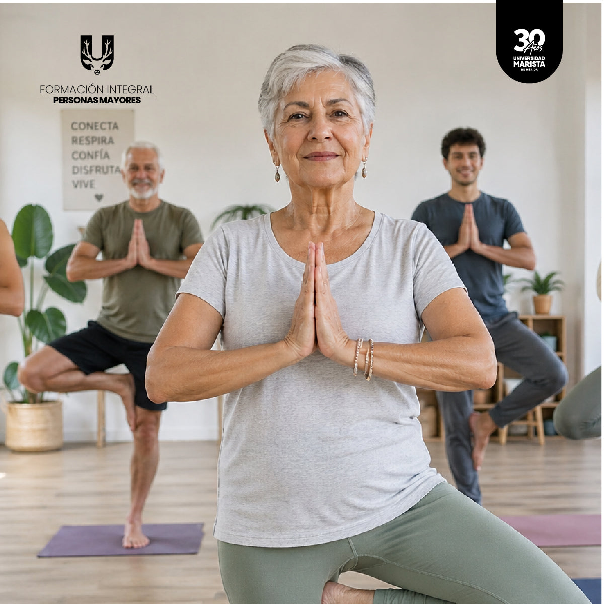 Taller: Seguridad en movimiento: equilibrio y flexibilidad