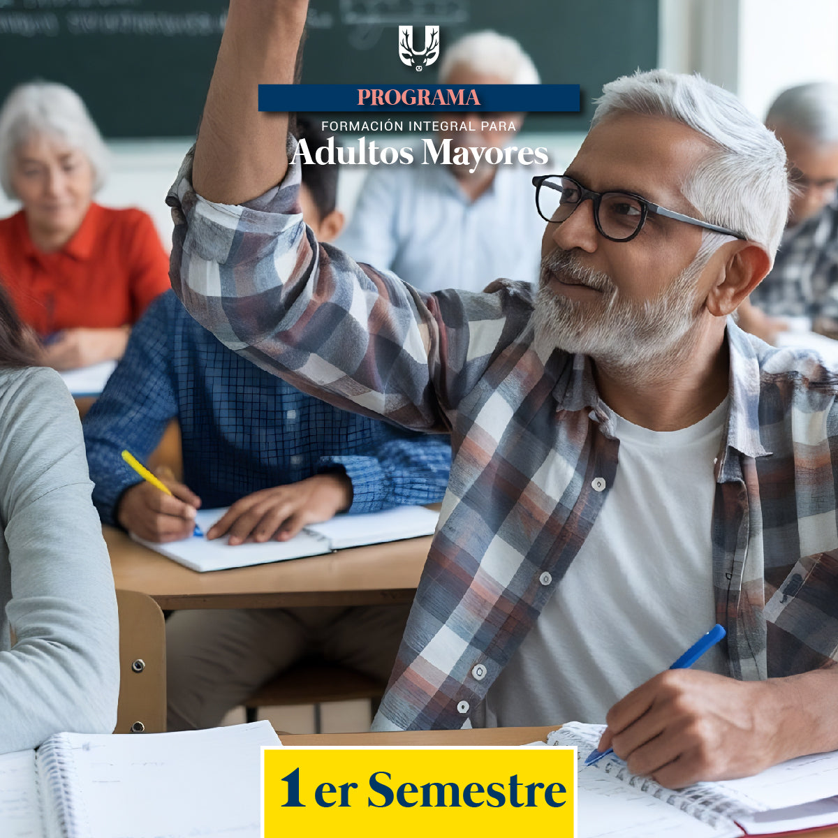Diplomado Adultos Mayores: Formación Humana Integral (1er semestre)